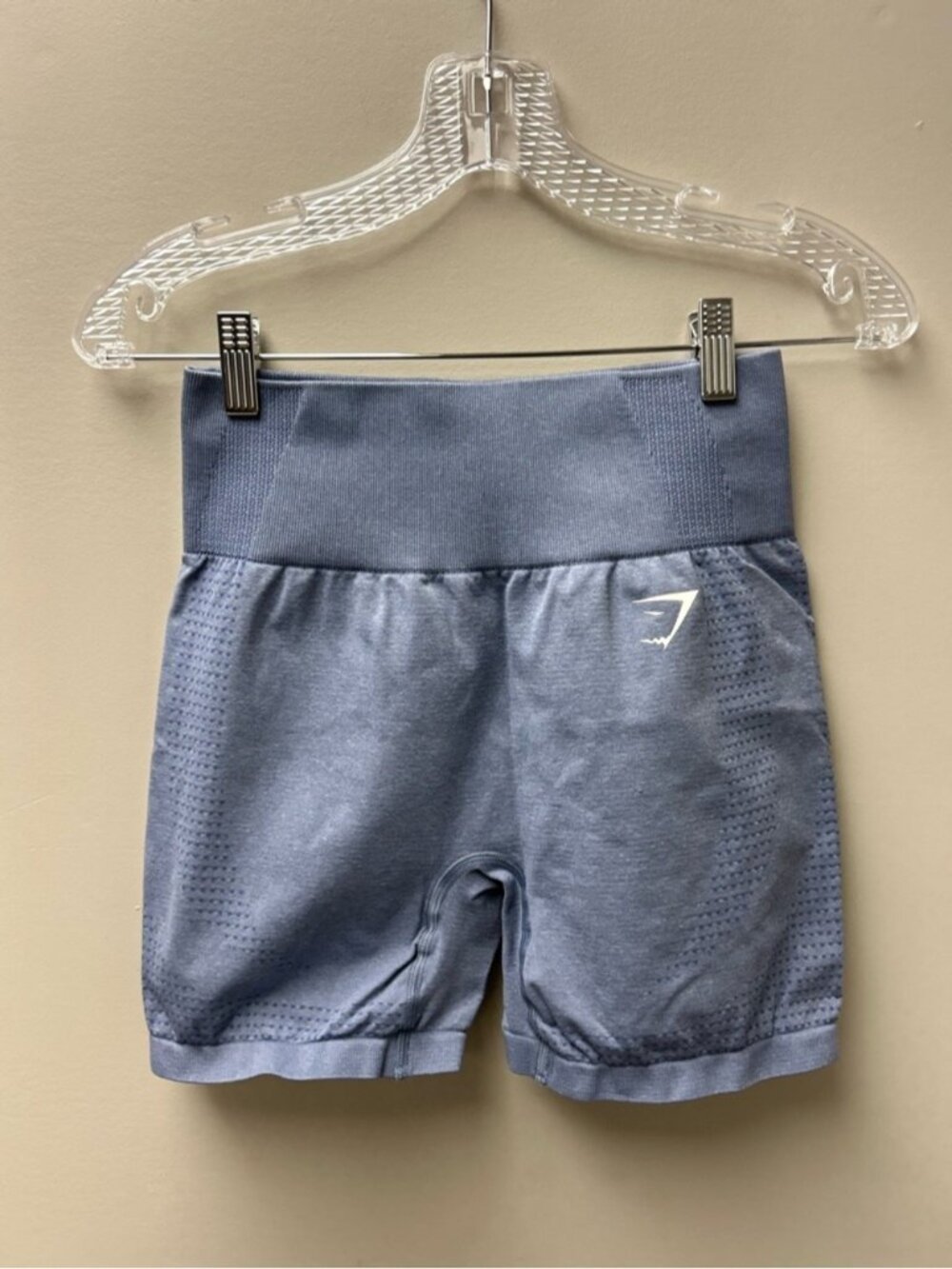 Gymshark Vital Seamless Stellar Blue Marl Shorts